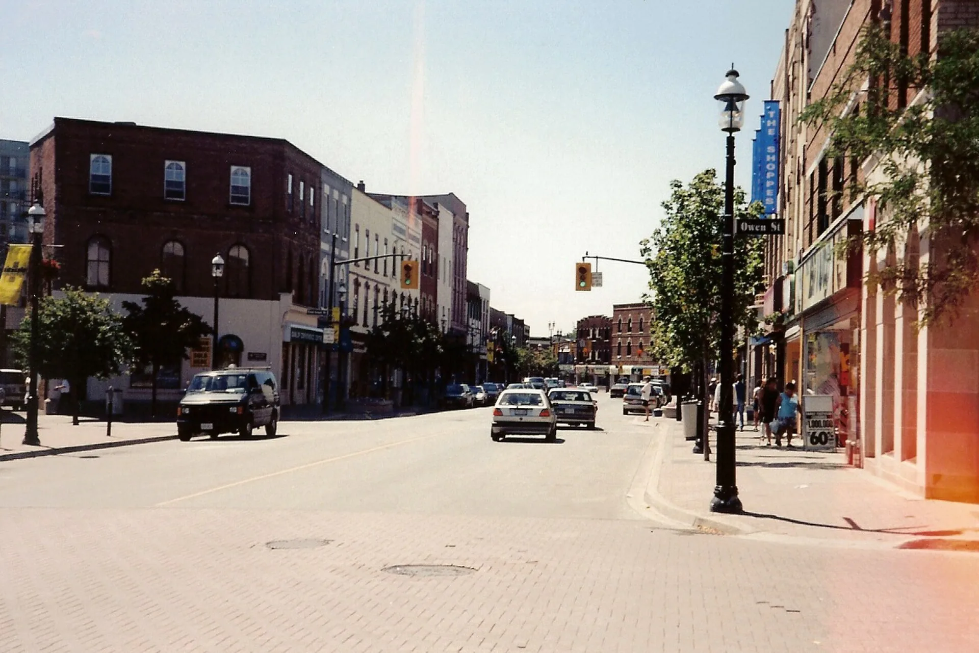 Downtown Barrie waterfront on Kempenfelt Bay, Ontario